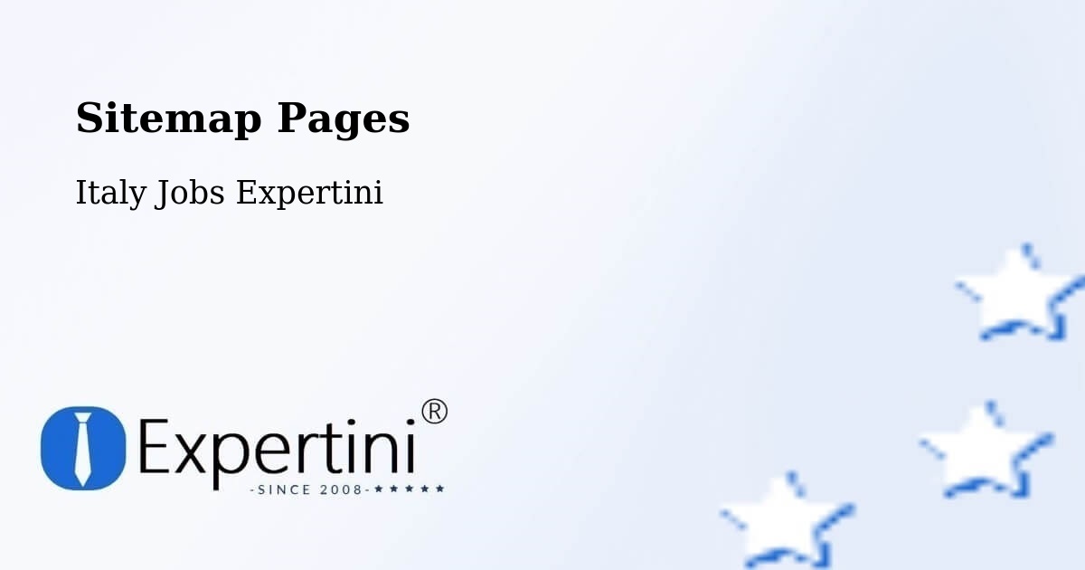 Sitemap Pages - Melazzo - Italy Jobs Expertini